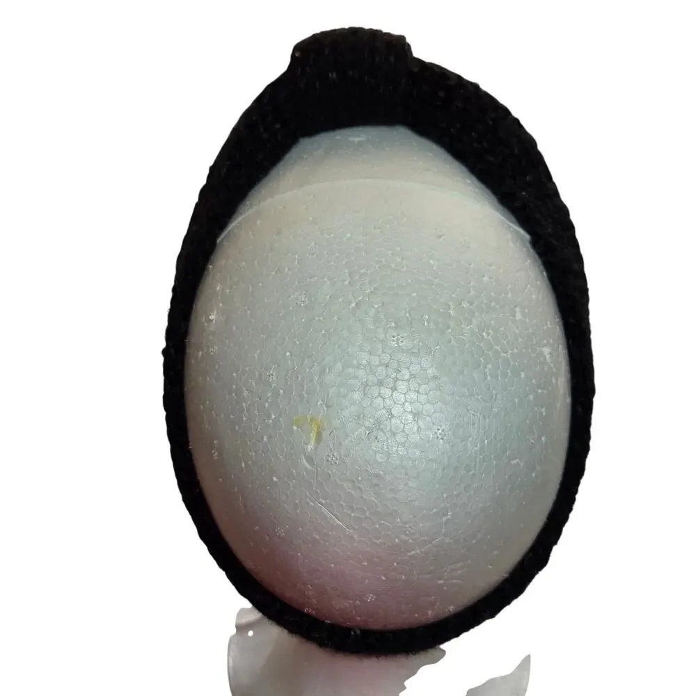 Black Sequin Knit Headband Ear Warmer